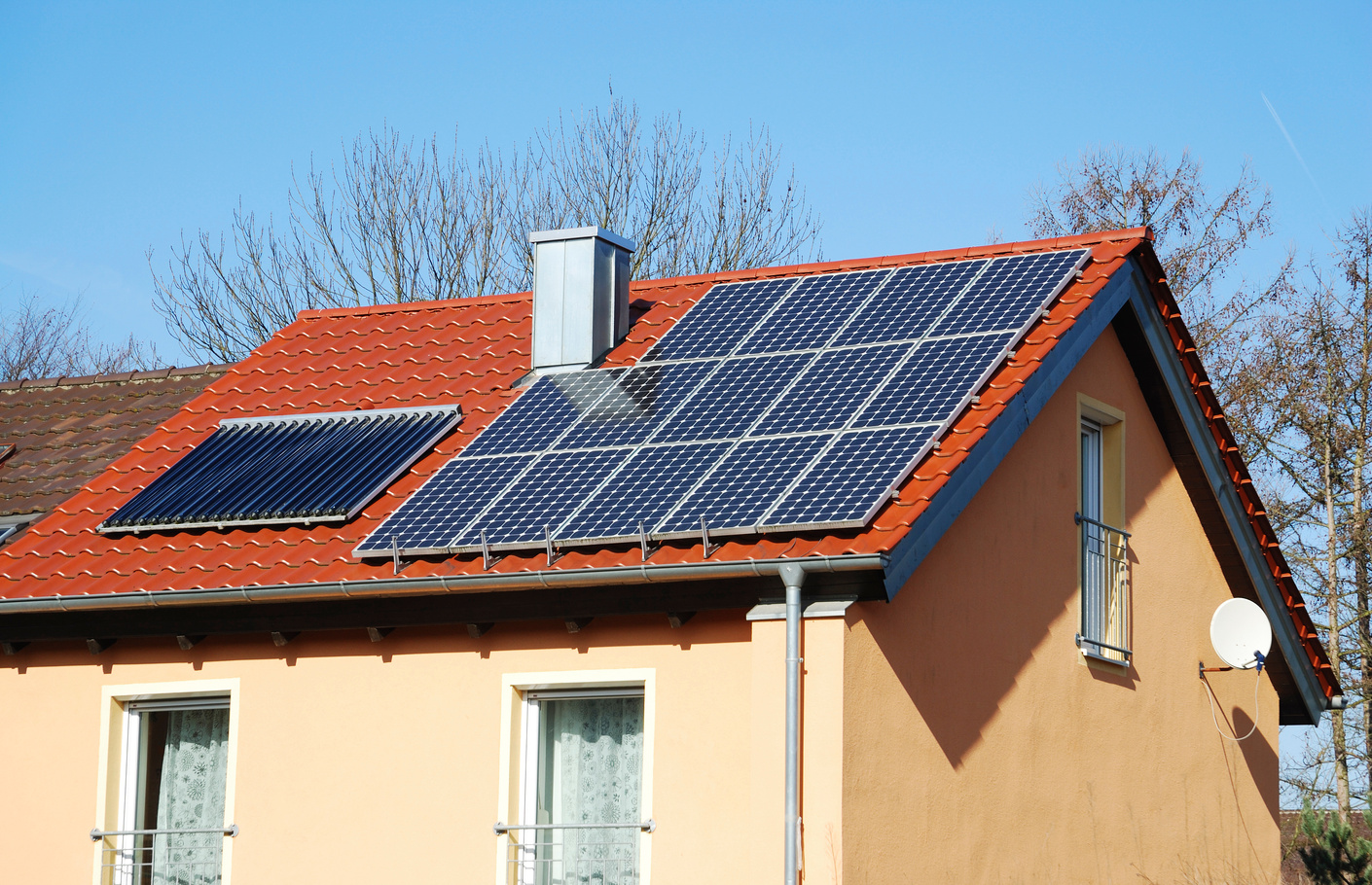 Photovoltaic and Solar Heating System